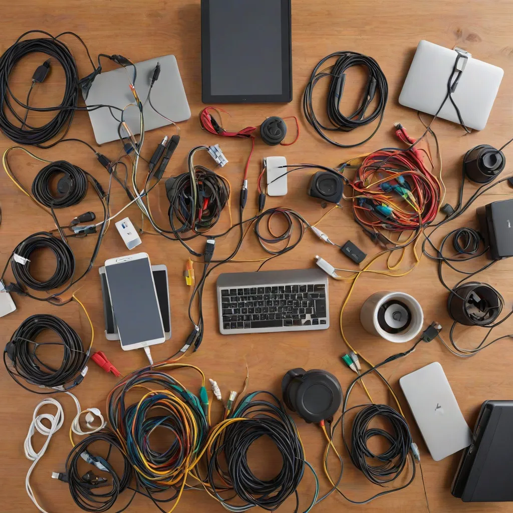 Organizacja kabli: porady i triki na utrzymanie porządku